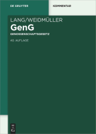 Abbildung: GenG Genossenschaftsgesetz