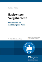 Abbildung: Basiswissen Vergaberecht