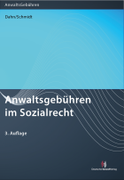 Abbildung: Anwaltsgebühren im Sozialrecht