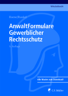 Abbildung: AnwaltFormulare Gewerblicher Rechtschutz 